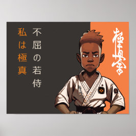Poster O Cub Kyokushin - Um Futuro Rikishi Awakens