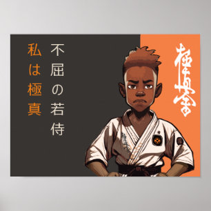 Poster O Cub Kyokushin - Um Futuro Rikishi Awakens