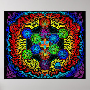 Poster O cubo de Metatron