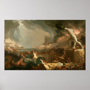 Poster O curso de destruição do Império Cole T.