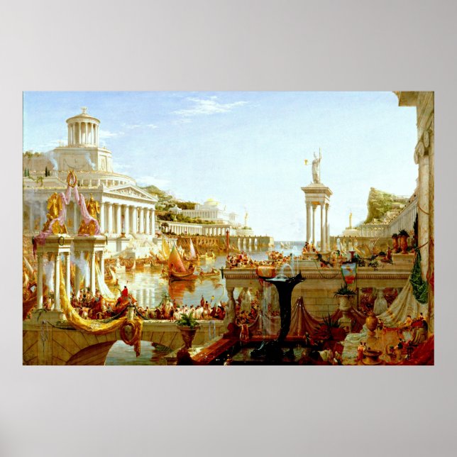 Poster O Curso do Império - Consumo (Frente)