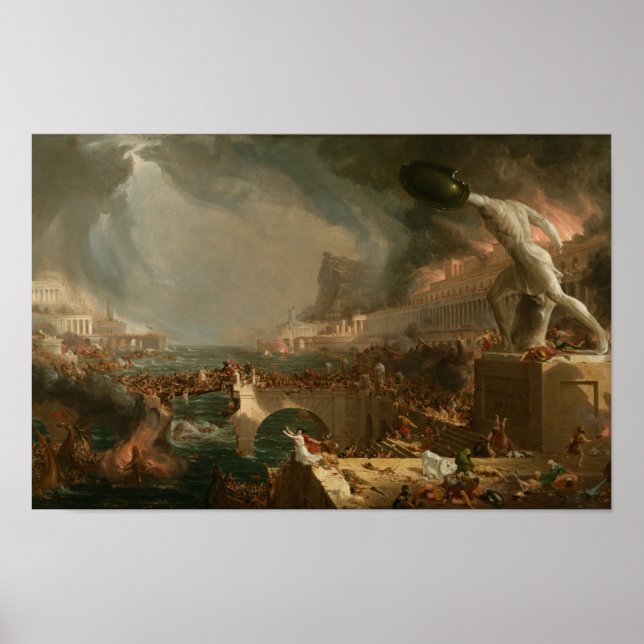 Poster O Curso do Império: Destruição (1836) — Thomas (Frente)