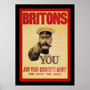 Poster O ~ de Britânicos junta-se ao exército do seu