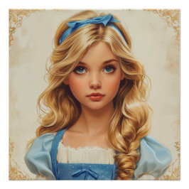 Pôster O Delírio Fantasioso de Alice: Fantasia do País da