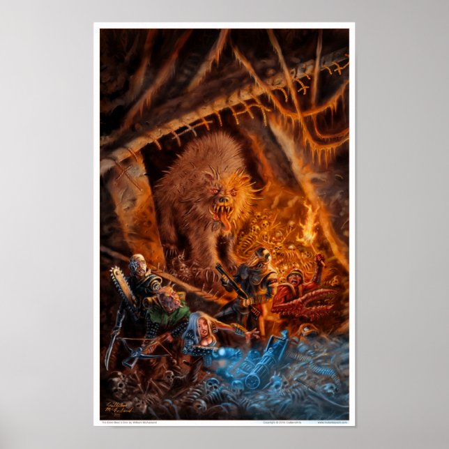 Pôster O Den do Urso (Frente)