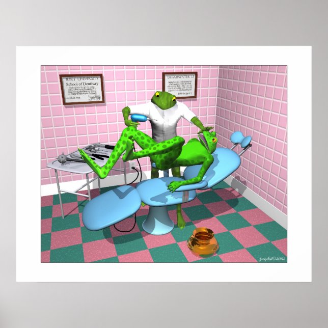 Poster O Dentista (Frente)