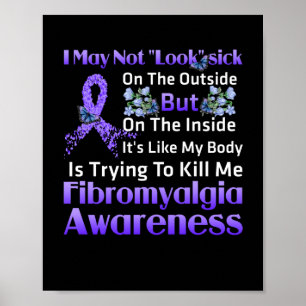 Poster O Dentro é como minha fibromialgia corporal