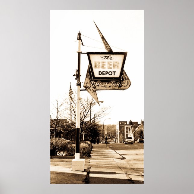 Pôster O Depósito De Cerveja (Frente)