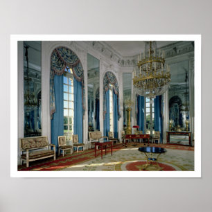 Poster O DES Glaces do salão de beleza (a sala dos