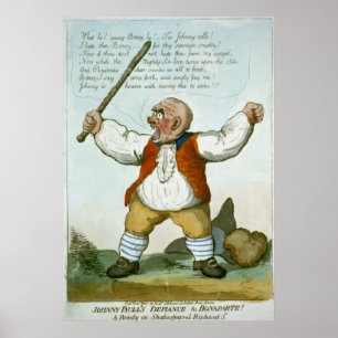 Pôster O desafio de Johnny Bull a Bonaparte!