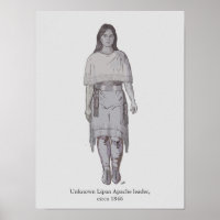 O Desconhecido Líder da Mulher Lipan Apache