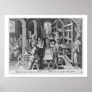 Poster O desenvolvimento da impressão, chapeia 5 'da nov