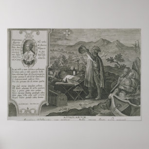 Pôster O desenvolvimento do Astrolabe do navegador