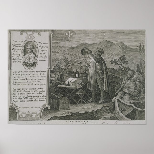 Pôster O Desenvolvimento do Astrolábio Mariner (Frente)