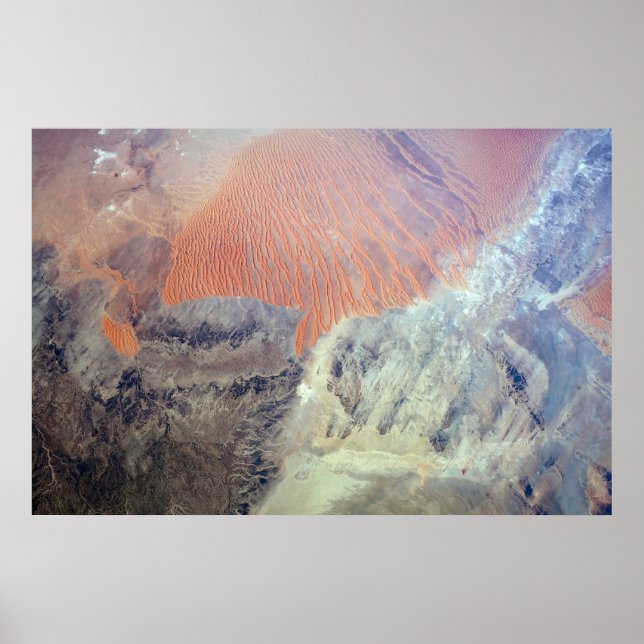 Poster O Deserto Do Sara Na Argélia, Norte De África. (Frente)