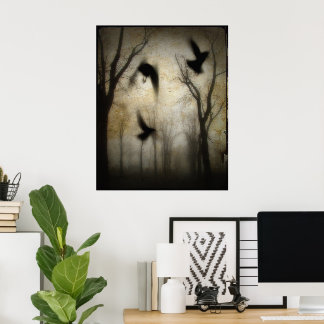 Poster O Desfoque Dos Corvos