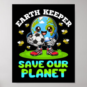 Poster O Detentor da Terra Salva Nosso Planeta De Futebol