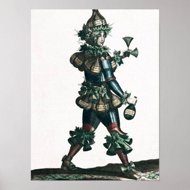 Pôster O Detentor, design de fantasia alegórica (Frente)