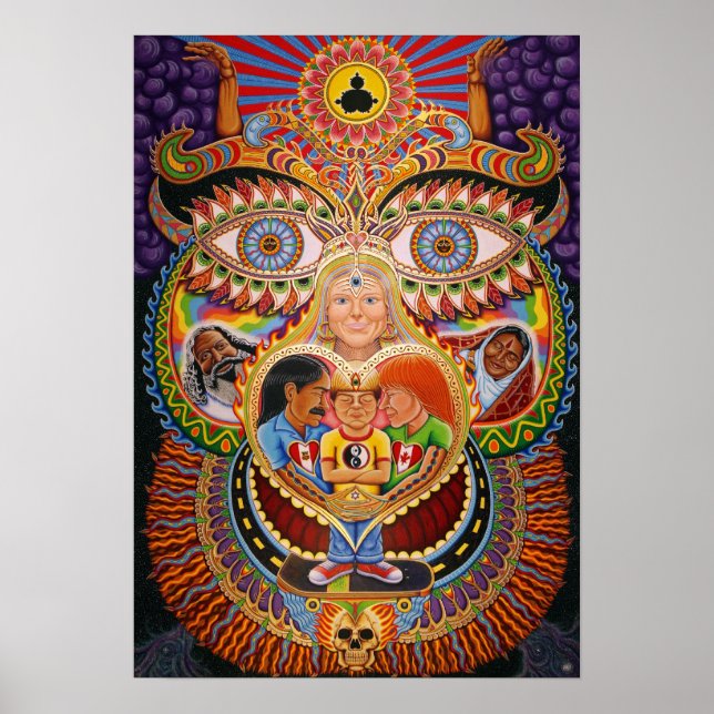 Poster O Deus da cura (Frente)