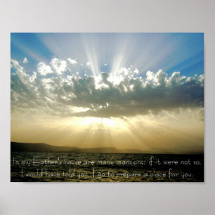 Poster O deus está preparando um lugar