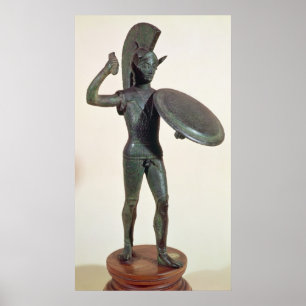 Pôster O deus Marte ou um guerreiro