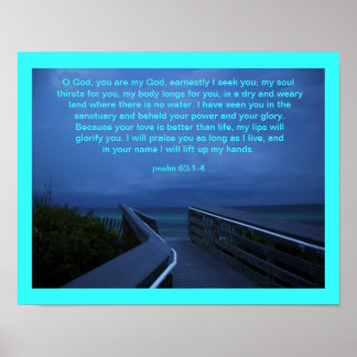 POSTER Ó DEUS, VOCÊ É MEU DEUS