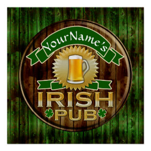 Pôster O dia de St Patrick irlandês conhecido