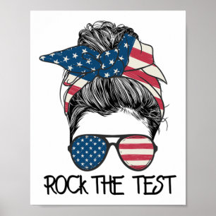 Poster O Dia de Teste do Professor do Teacher do Teacher