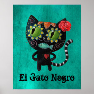 Pôster O dia do gato preto inoperante