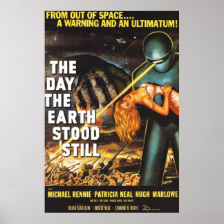 Poster O Dia Em Que A Terra Parou