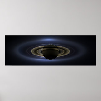 Poster O dia em que a Terra sorriu | Cassini | Saturno |
