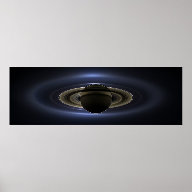 Poster O dia em que a Terra sorriu | Cassini | Saturno |  (Frente)