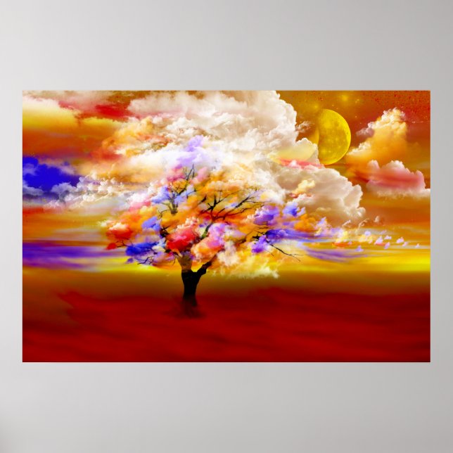 Poster O dia nublado (Frente)