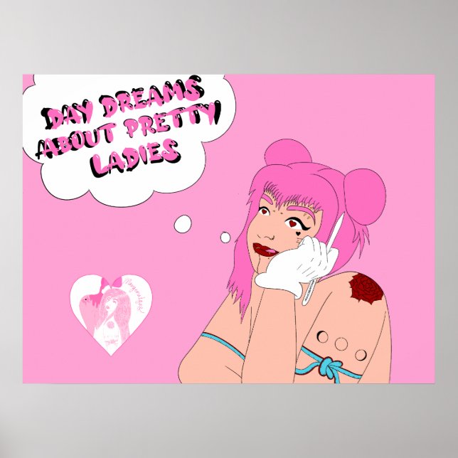 Poster O dia sonha com as senhoras bonito (Frente)