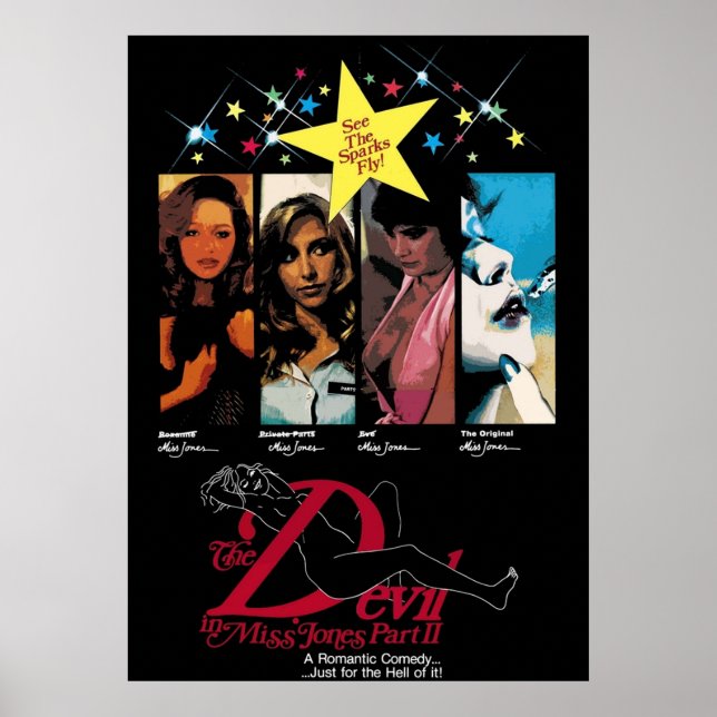 Poster O diabo na Miss Jones (Frente)