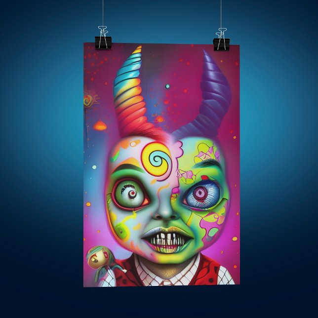 Poster O diabo Ricaso Nightmare (Criador carregado)