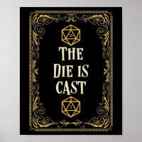O Die é Cast D20 Dice Tabletop RPG