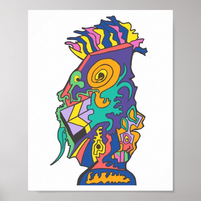 Poster O Dilema do Lagarto (Frente)