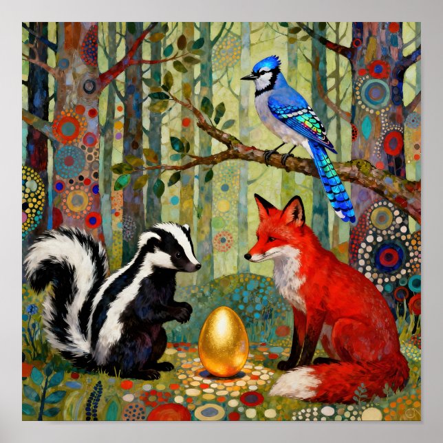 Poster “O Dilema Dourado” (Frente)