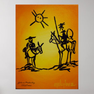 Poster O Don Quixote de Picaso