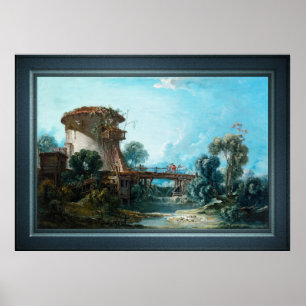 Poster O Dovecote de François Boucher