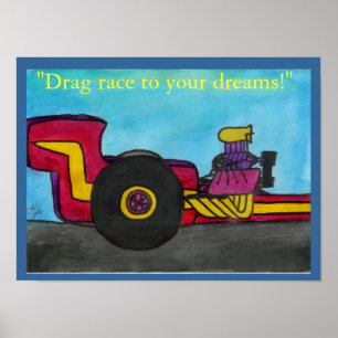 Poster "O Dragster "