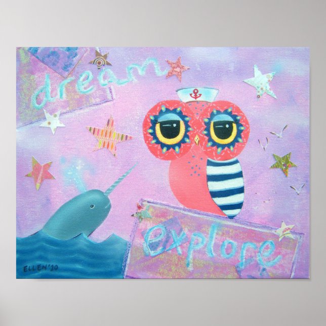 Pôster O Dream Explorer (Frente)