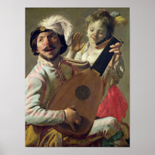 Poster O dueto, 1628