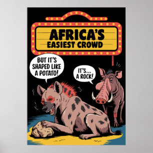 Poster O Duo Mais Engraçado da África – Comédia de Hiena