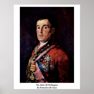 Pôster O duque Wellington por Francisco De Goya