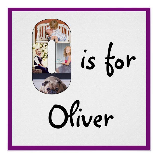 Pôster O é para o nome (Frente)