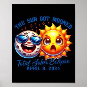 Poster O Eclipse Sol Ficou Lunado Solar