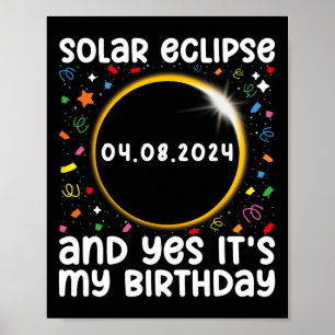 Poster O Eclipse Solar Total e Sim O Nº 39; #39;é Meu Nas