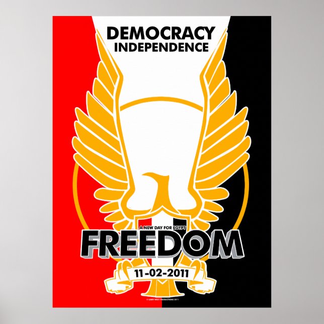 Poster O Egito Está Livre! (Frente)